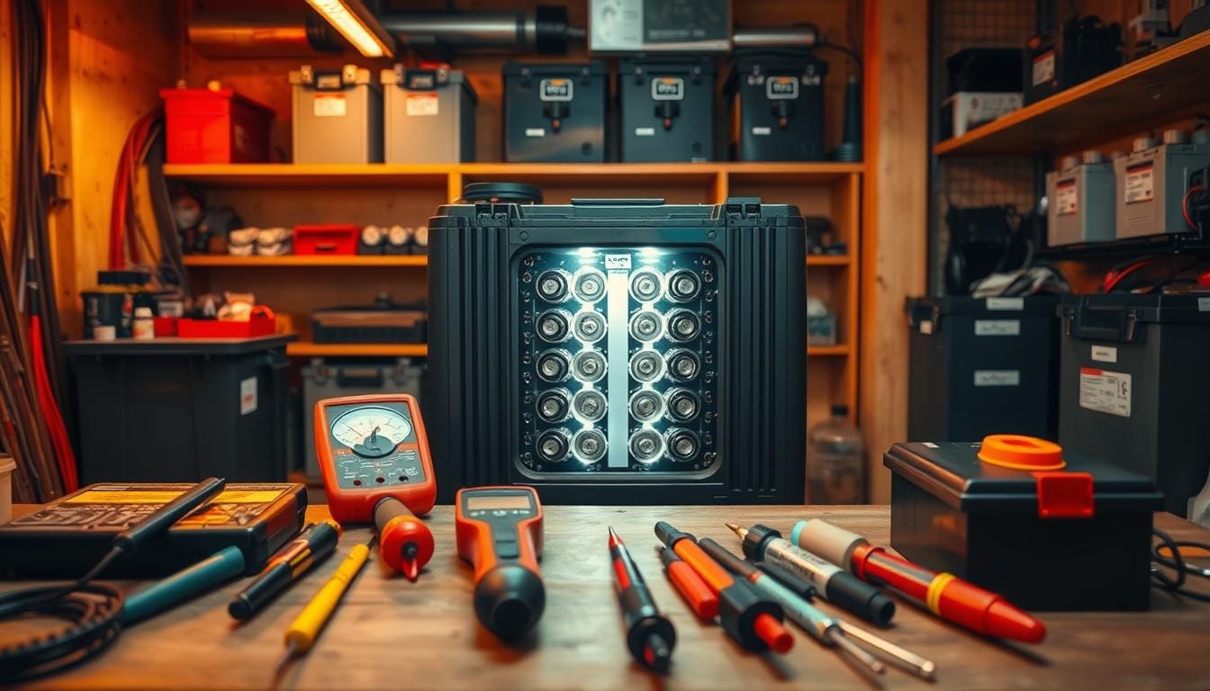 off-grid cabin power system maintenance
