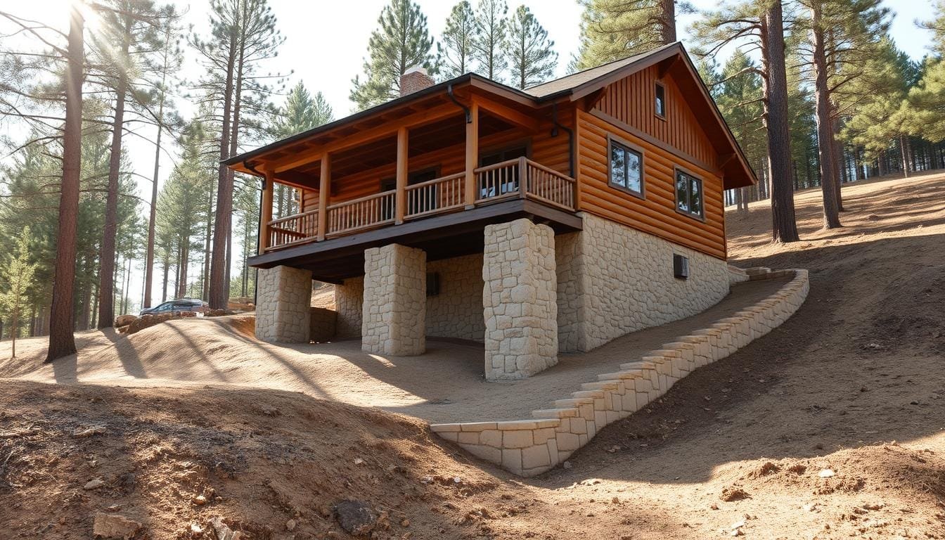 Best Cabin Foundation Types for Sloped Land