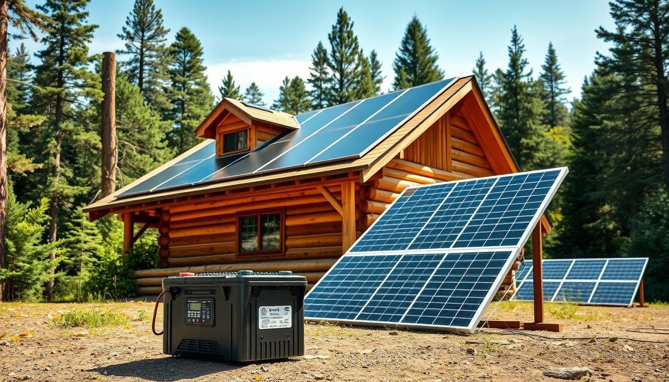 Can You Connect Your Cabin to the Grid with Solar Backup?