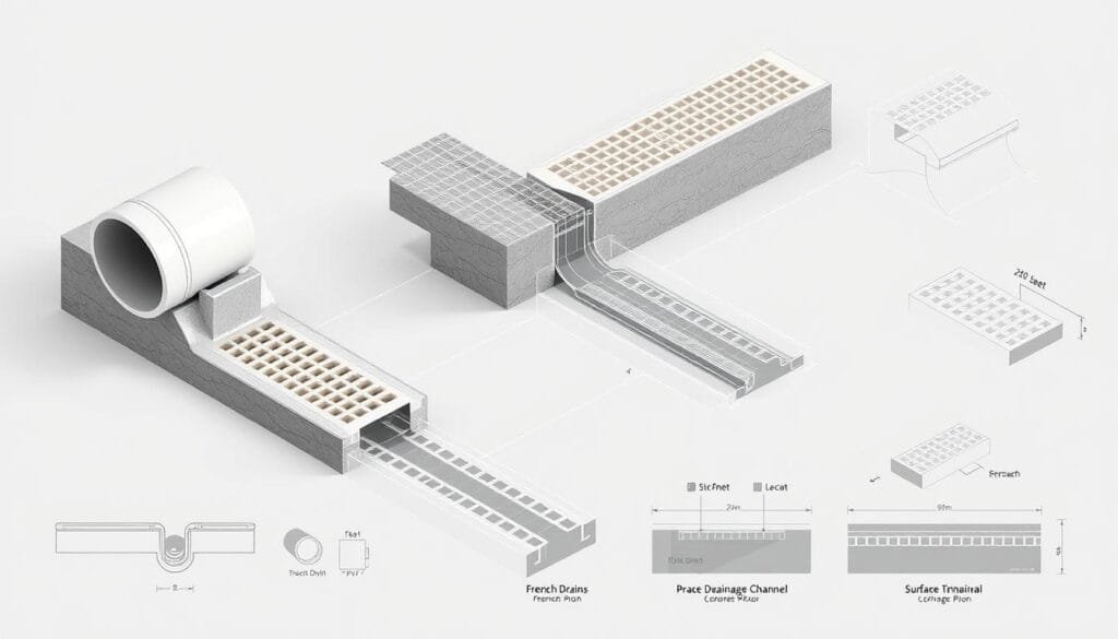 Drainage system types Drainage system types