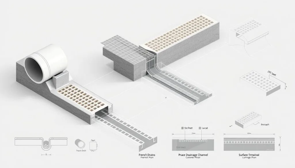 Drainage system types Drainage system types