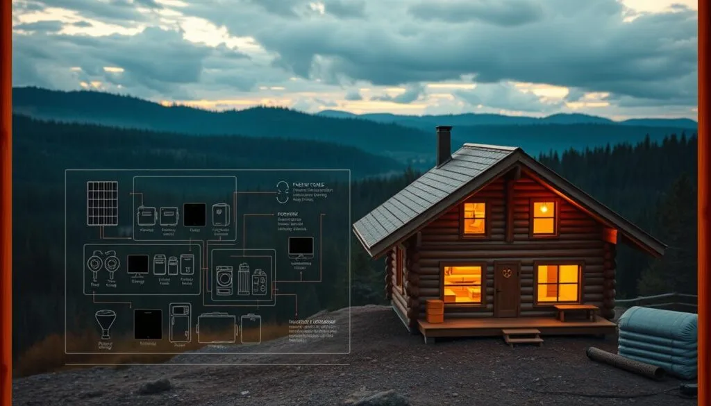 Energy audit for cabin