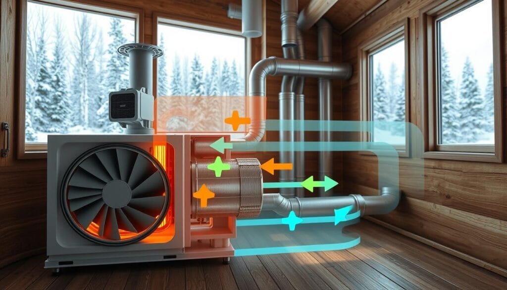 Heat recovery ventilation system Heat recovery ventilation system
