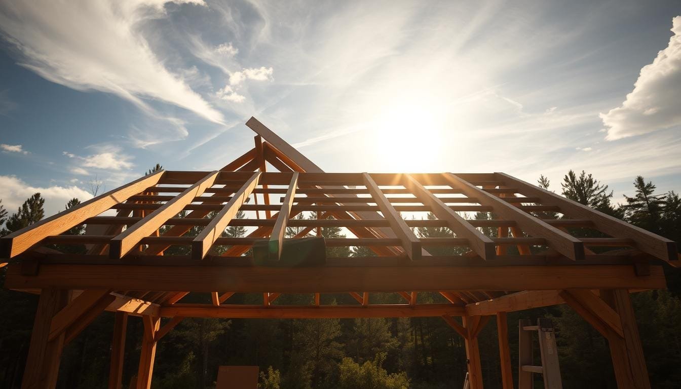 How to Construct a DIY Cabin Roof on a Budget