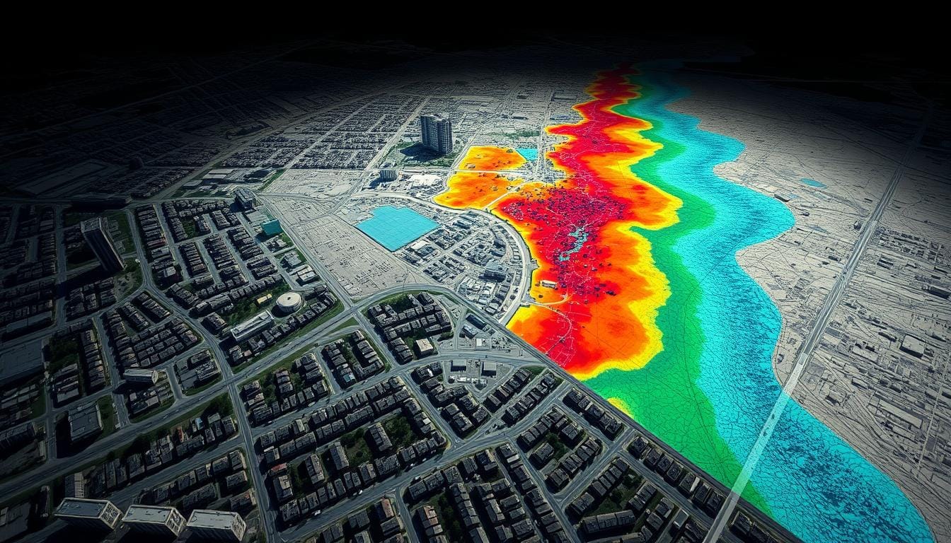 LiDAR flood risk mapping