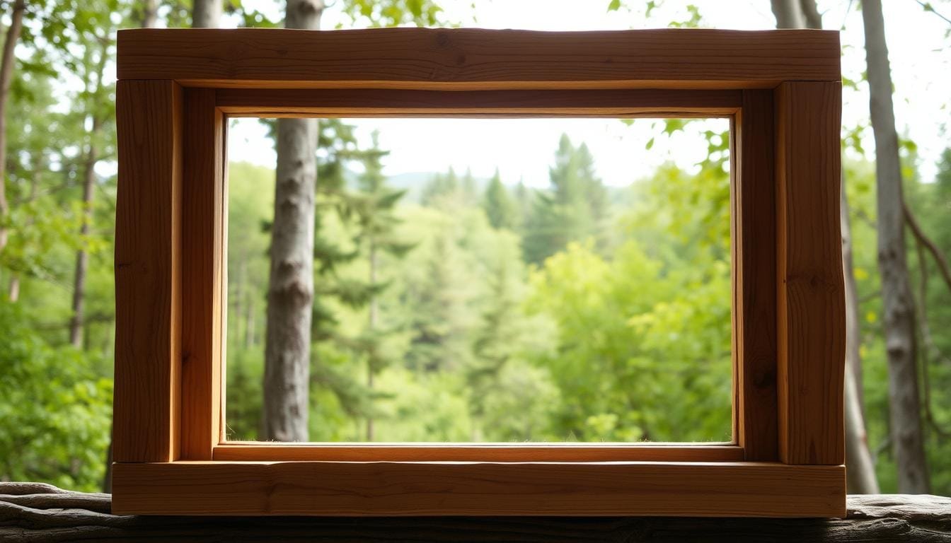 Making a Wooden Window Frame for a Cabin on a Budget