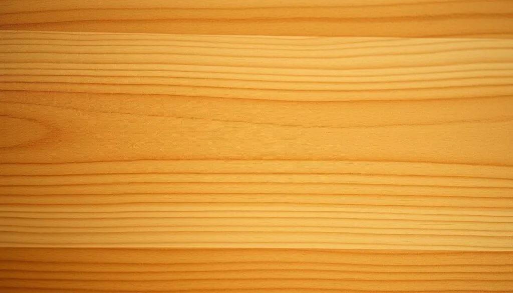 Natural wax application on wood surface