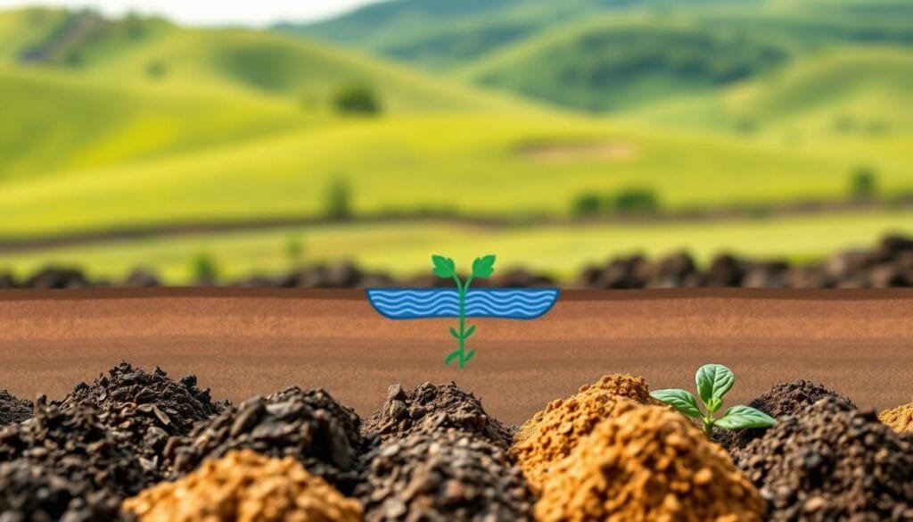 Soil type analysis for drainage