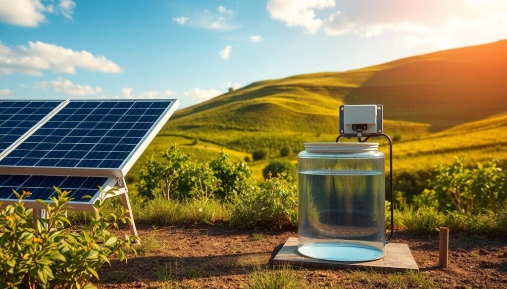 Solar water purification system Solar water purification system