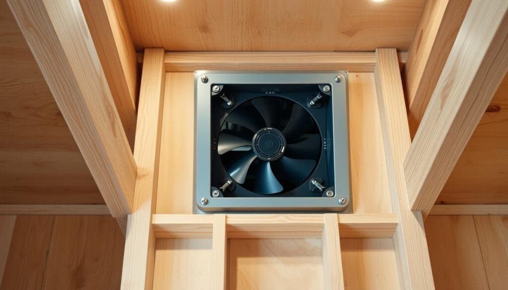 exhaust fan installation