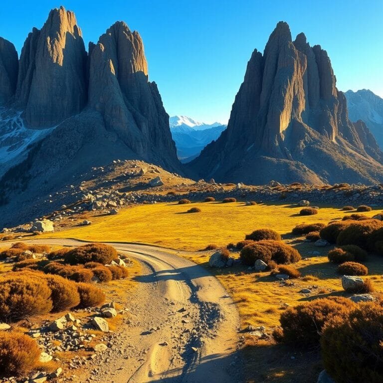 access roads for steep cabin sites