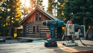 best drill for cabin construction