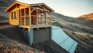 best soil type for cabin foundation