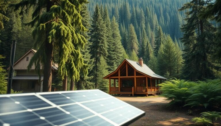 best solar system size for cabin