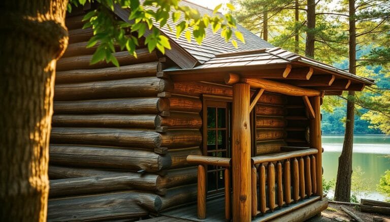 best treatment for cabin wood