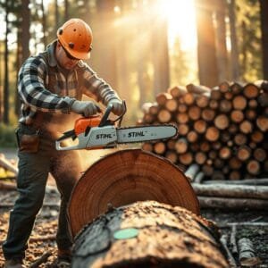 chainsaw cutting techniques