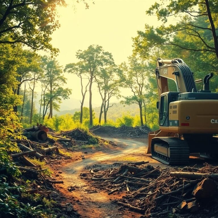 diy land clearing steps