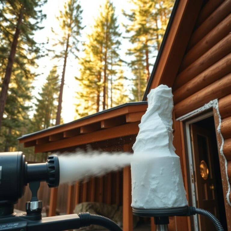 diy spray foam insulation for cabin