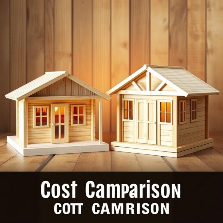 diy vs prefab cabin cost