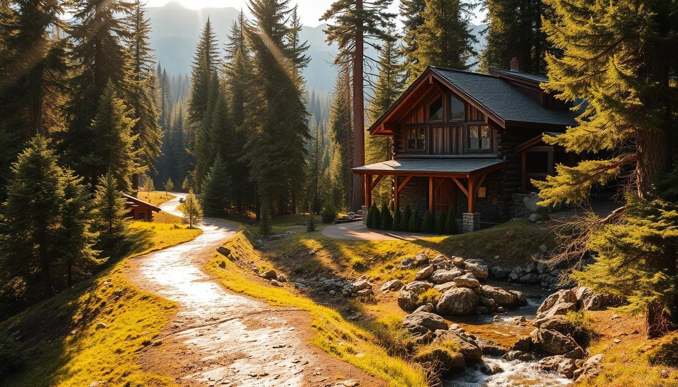 elevation when building a cabin