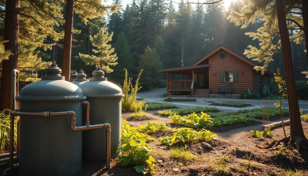 grey water recycling systems for off-grid cabins