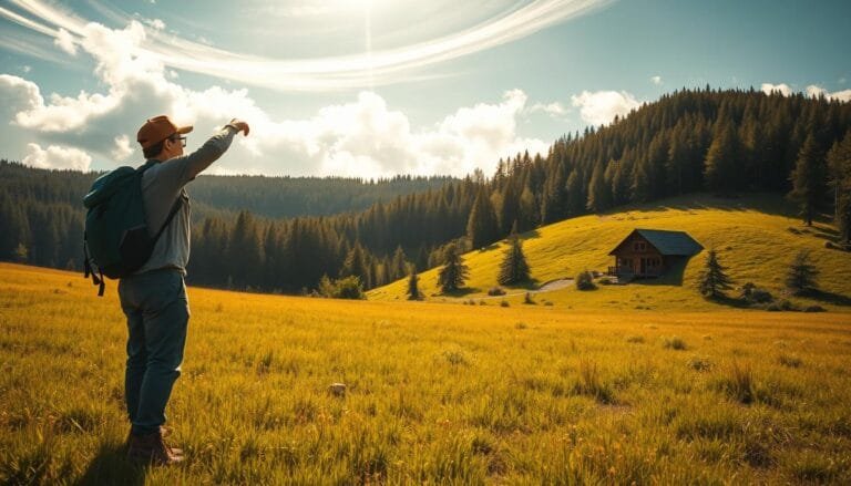 how to choose land to build a cabin