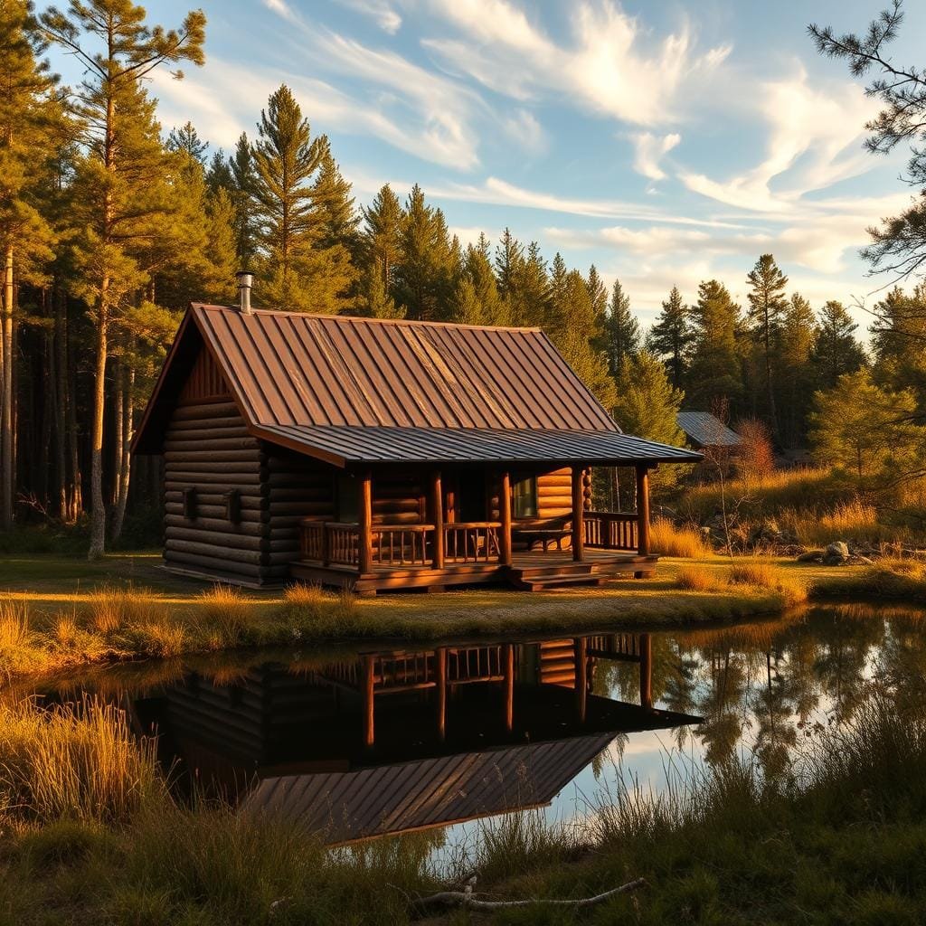 how to install metal roof on cabin