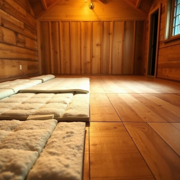 insulating a cabin floor