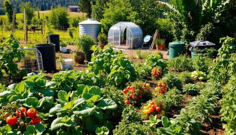 off-grid food growing and storage