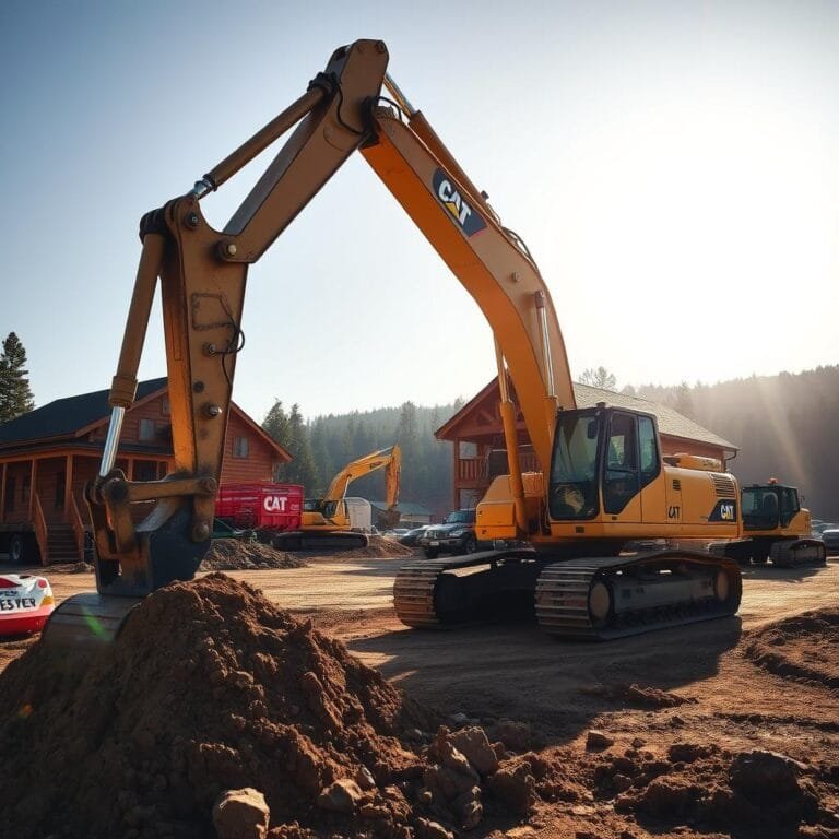 when to rent heavy equipment for cabin