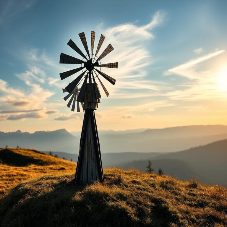 wind power for off-grid cabin